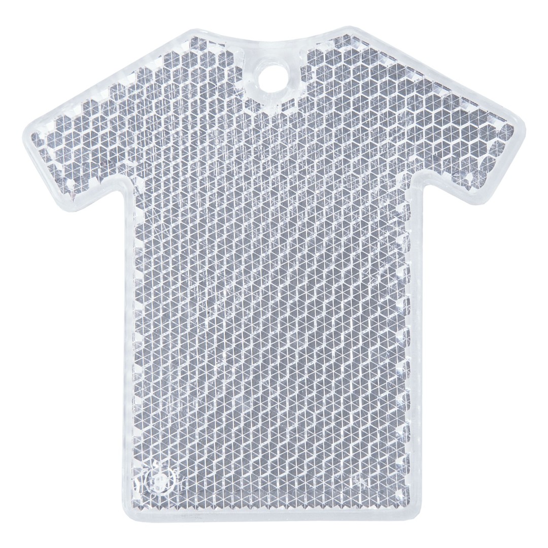 Светоотражатель футболка - белый