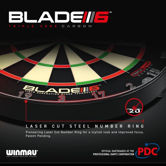 Winmau Blade 6 Carbon Triple Core-3
