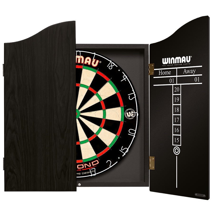 Dartboard Set Black Ash Professional Set-3