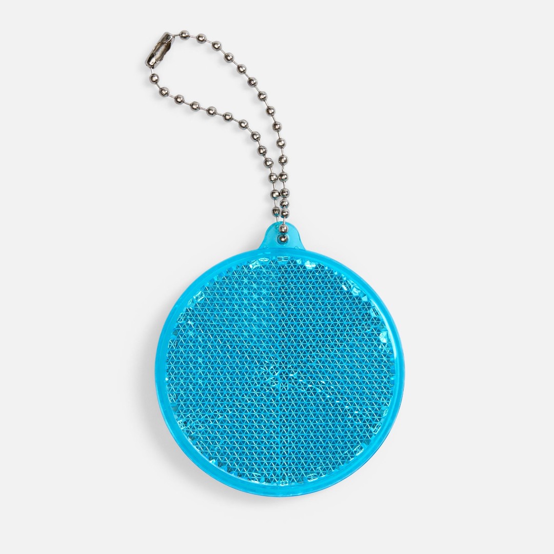 Светоотражатель круг - синий