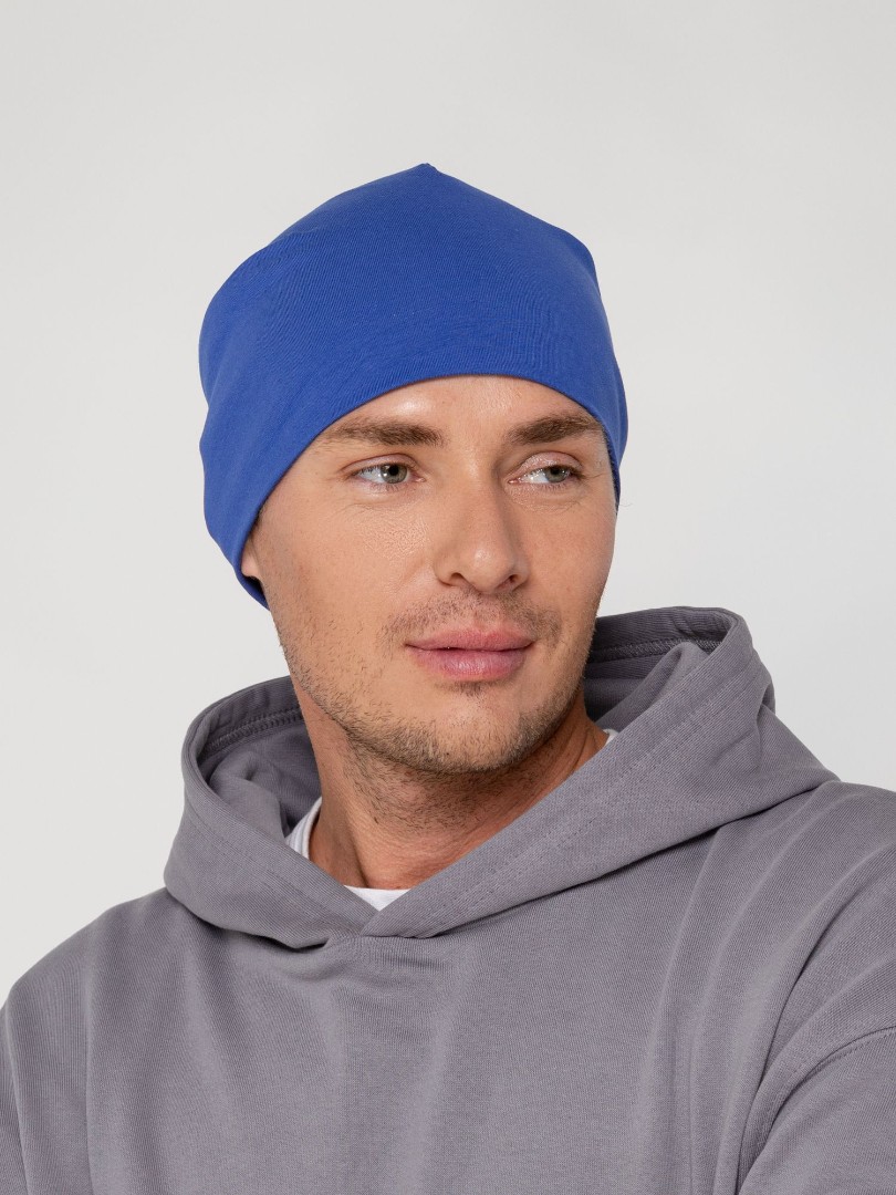 Шапка HeadOn синяя_4